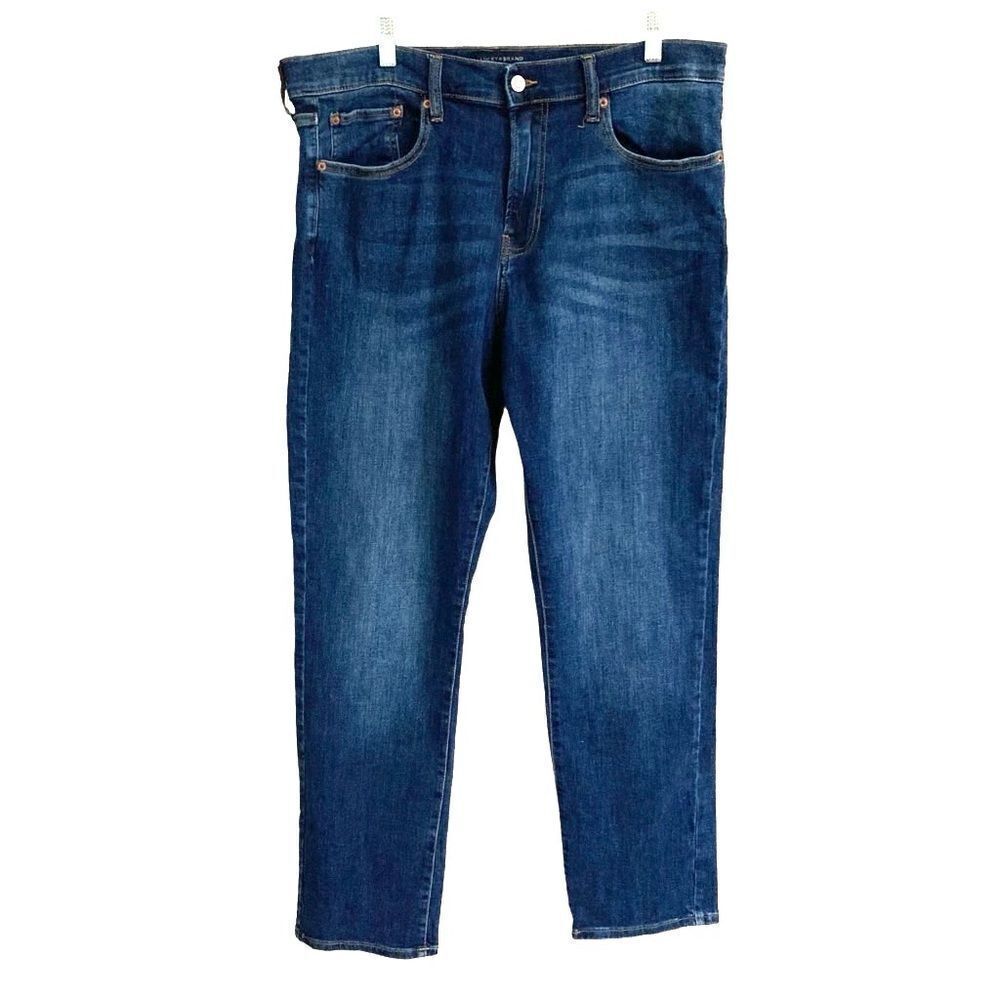 Lucky Brand Men’s 410 Athletic Straight Jeans 36* READ 34x32* on tag